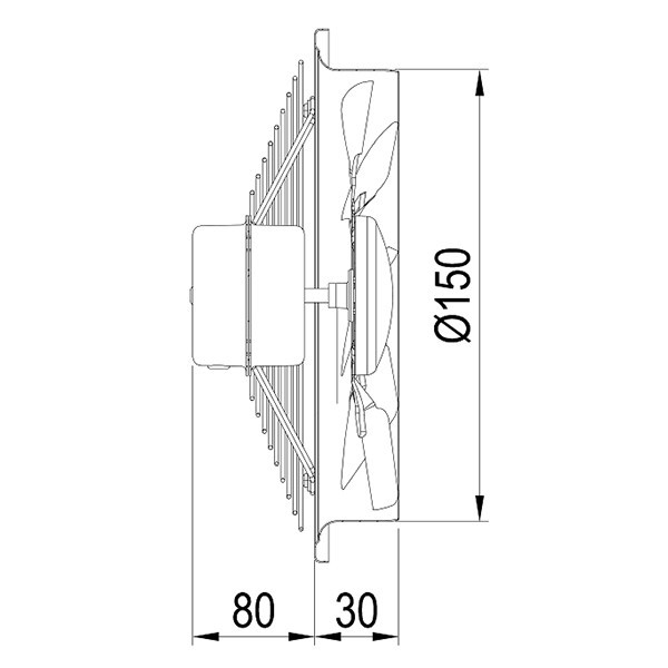 هواکش دمنده مدل VMA-15C2S