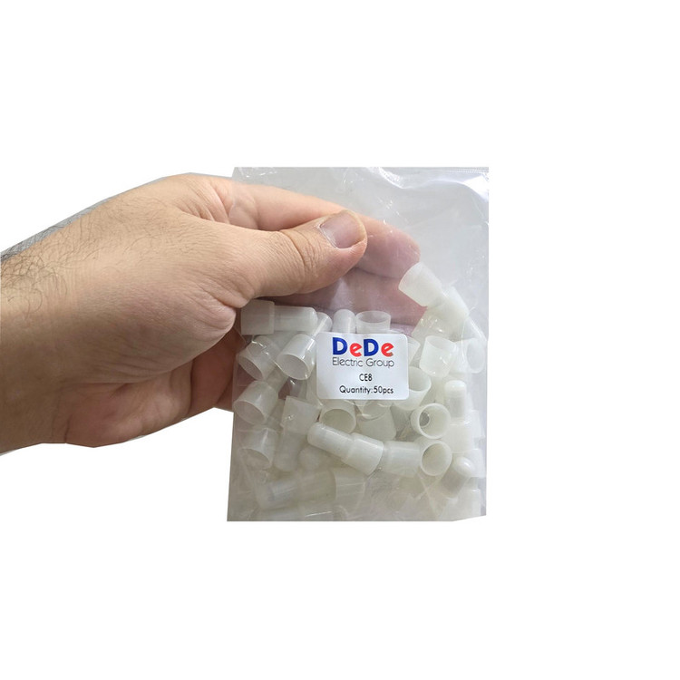 وایرشو ده ده الکتریک گروپ مدل کانکتور پرسی کد CE-8 مجموعه 50 عددی