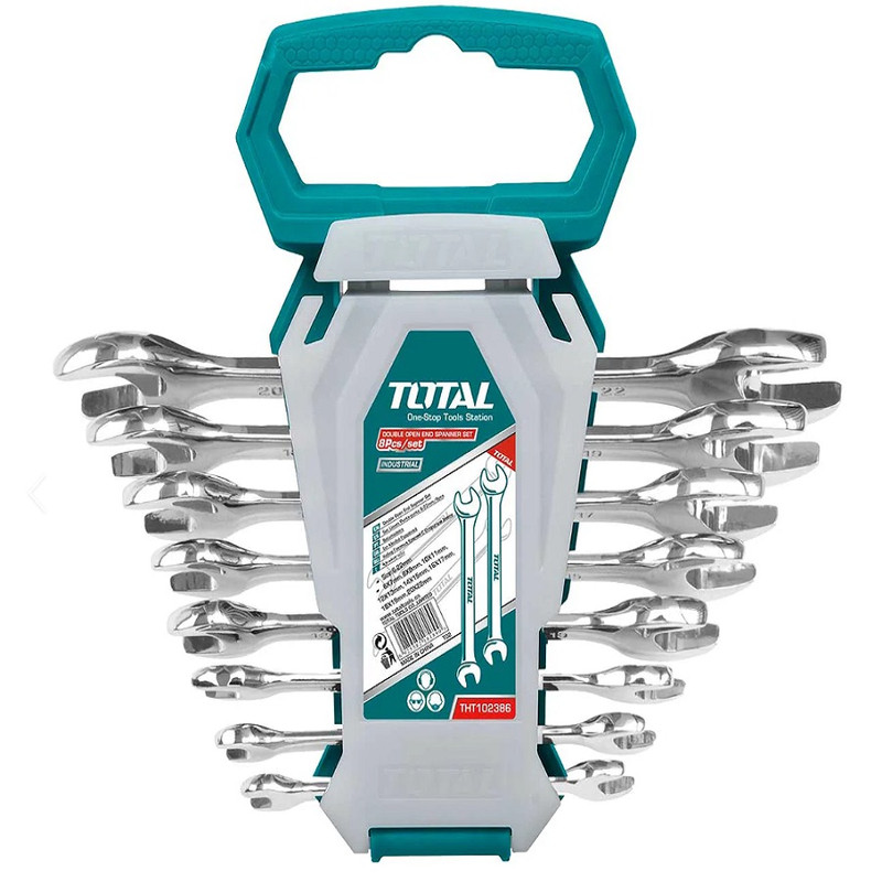 آچار دو سر تخت توتال مدل THT102386 بسته 8 عددی