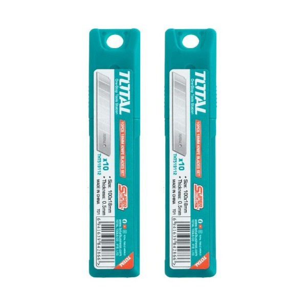 تیغ کاتر توتال مدل THT519112 مجموعه 20 عددی