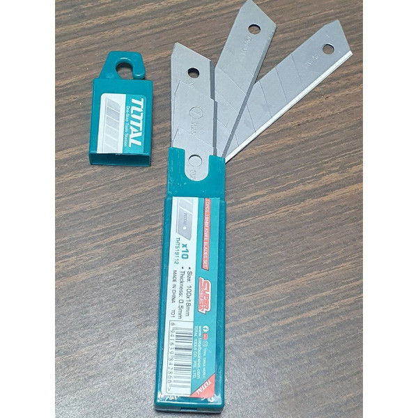 تیغ کاتر توتال مدل THT519112 مجموعه 20 عددی