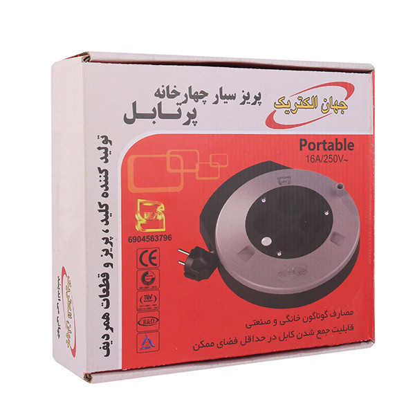 چندراهی برق جهان الکتریک مدل JEP4012