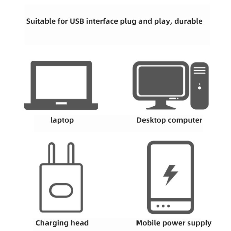 لامپ ال ای دی USB مدل Denmen01