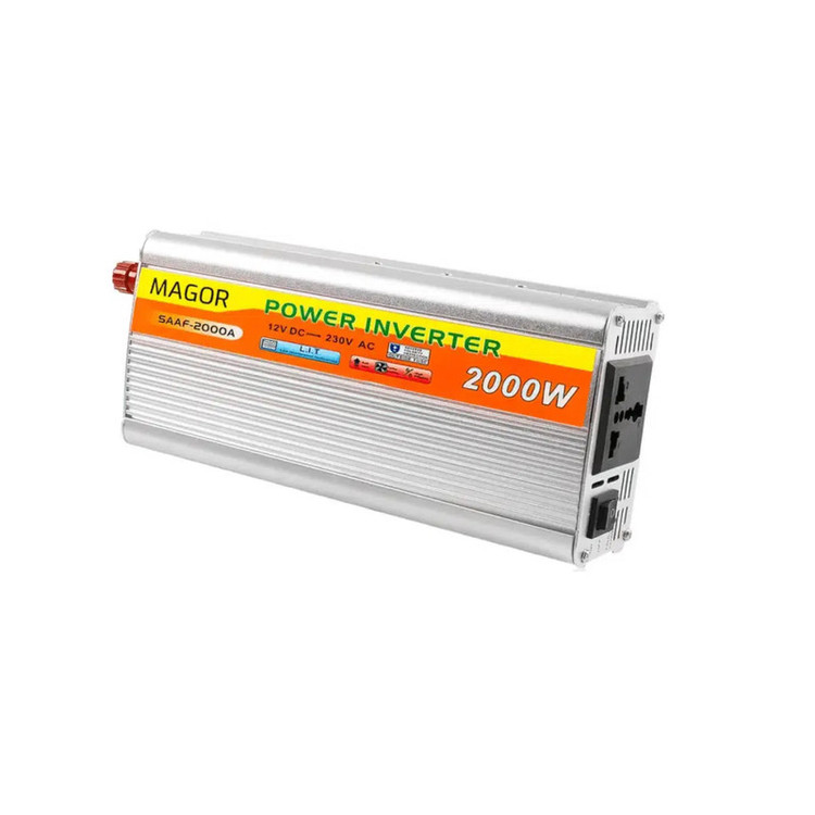 اینورتر تک فاز میگور مدل SAAF-2000A ظرفیت 1.2 کیلووات