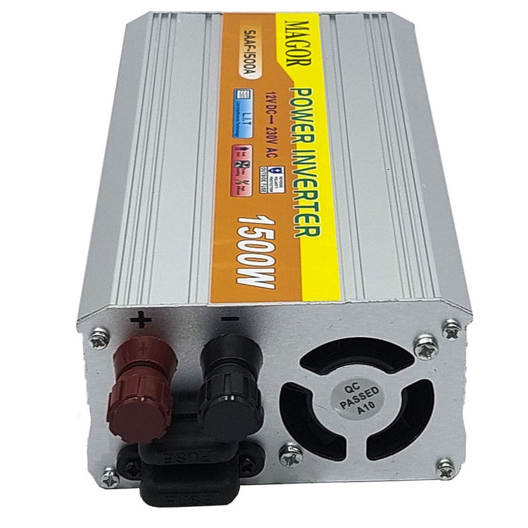 اینورتر تک فاز میگور مدل SAAF-1500A ظرفیت 1500 وات
