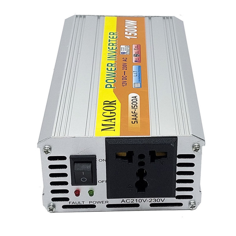 اینورتر تک فاز میگور مدل SAAF-1500A ظرفیت 1500 وات